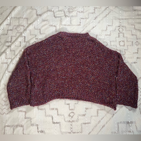 Sparkly Multicolor Holiday Knit Sweater - Picture 7 of 7